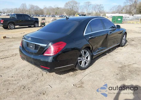 2017 Mercedes-Benz S 550 из США, поврежденный, VIN WDDUG8CB6HA308469